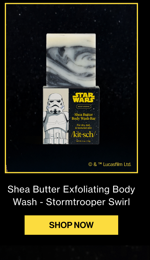 Shea Butter Exfoliating Body Wash - Stormtrooper Swirl