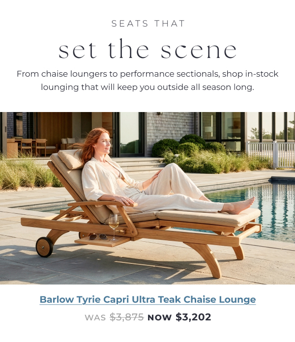 Teak Chaise Lounge