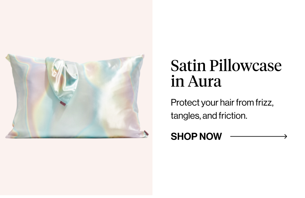 Satin Pillowcase in Aura