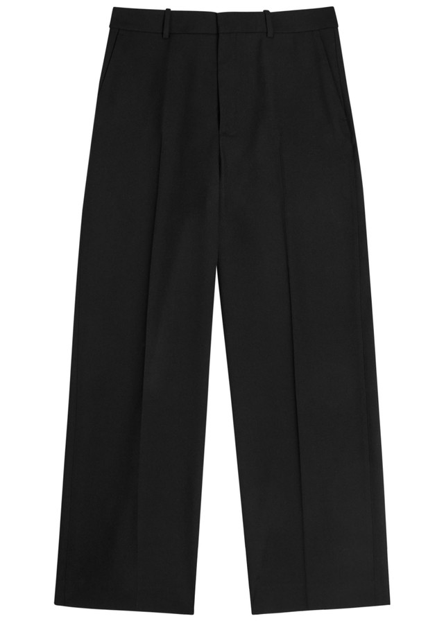 CALVIN KLEIN Straight-leg wool trousers