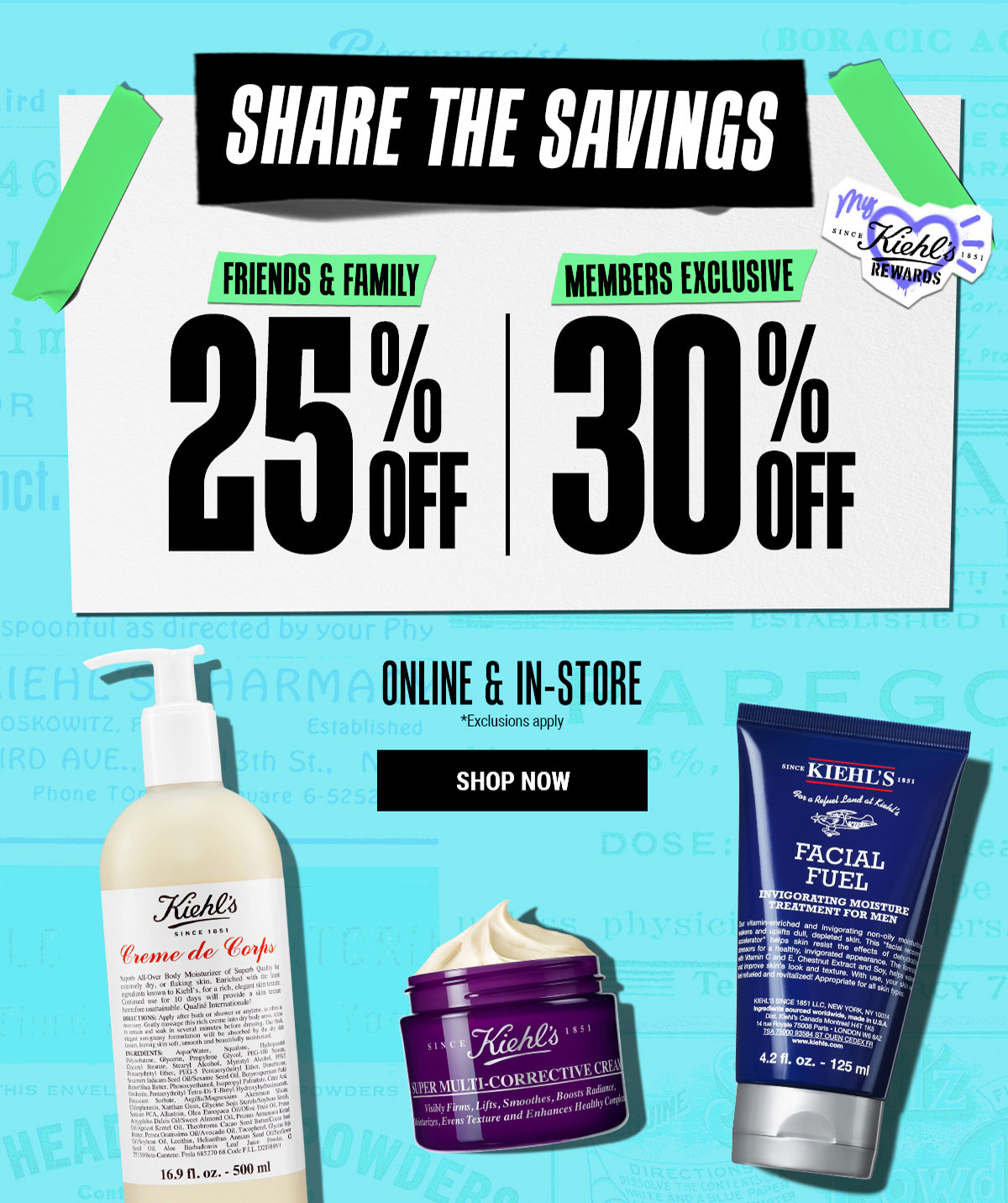 SHARE THE SAVINGS