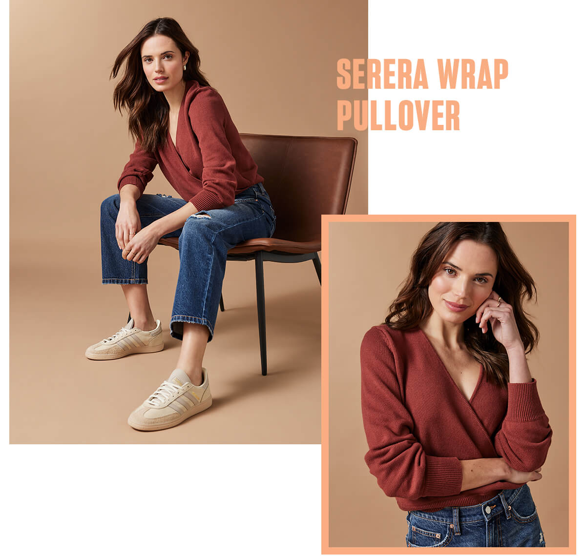 Serera Wrap Pullover