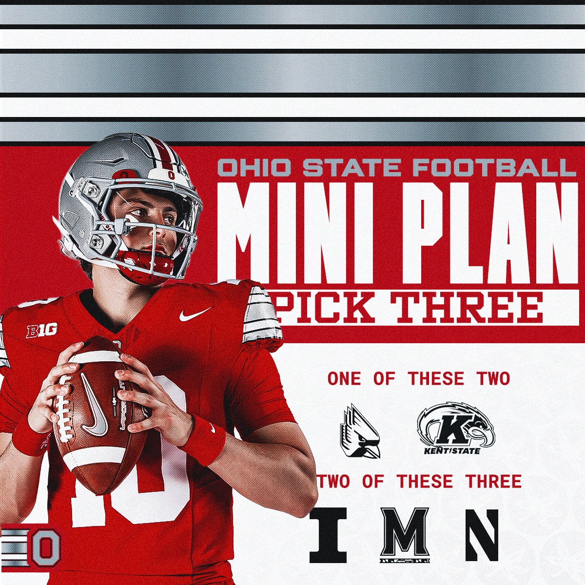 Ohio State Football | Mini Plan – Pick Three