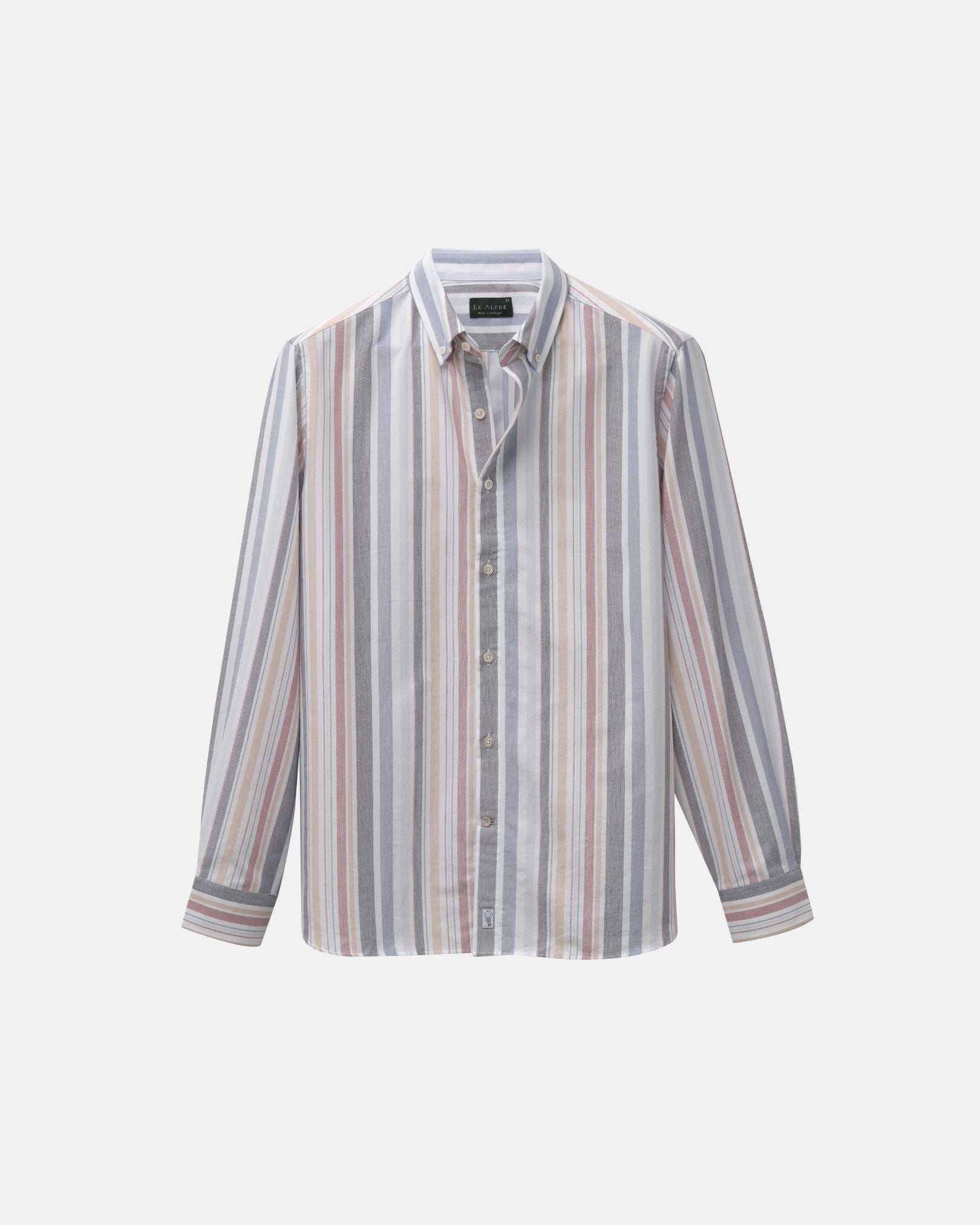 Image of Retro Stripe Fun Oxford Shirt