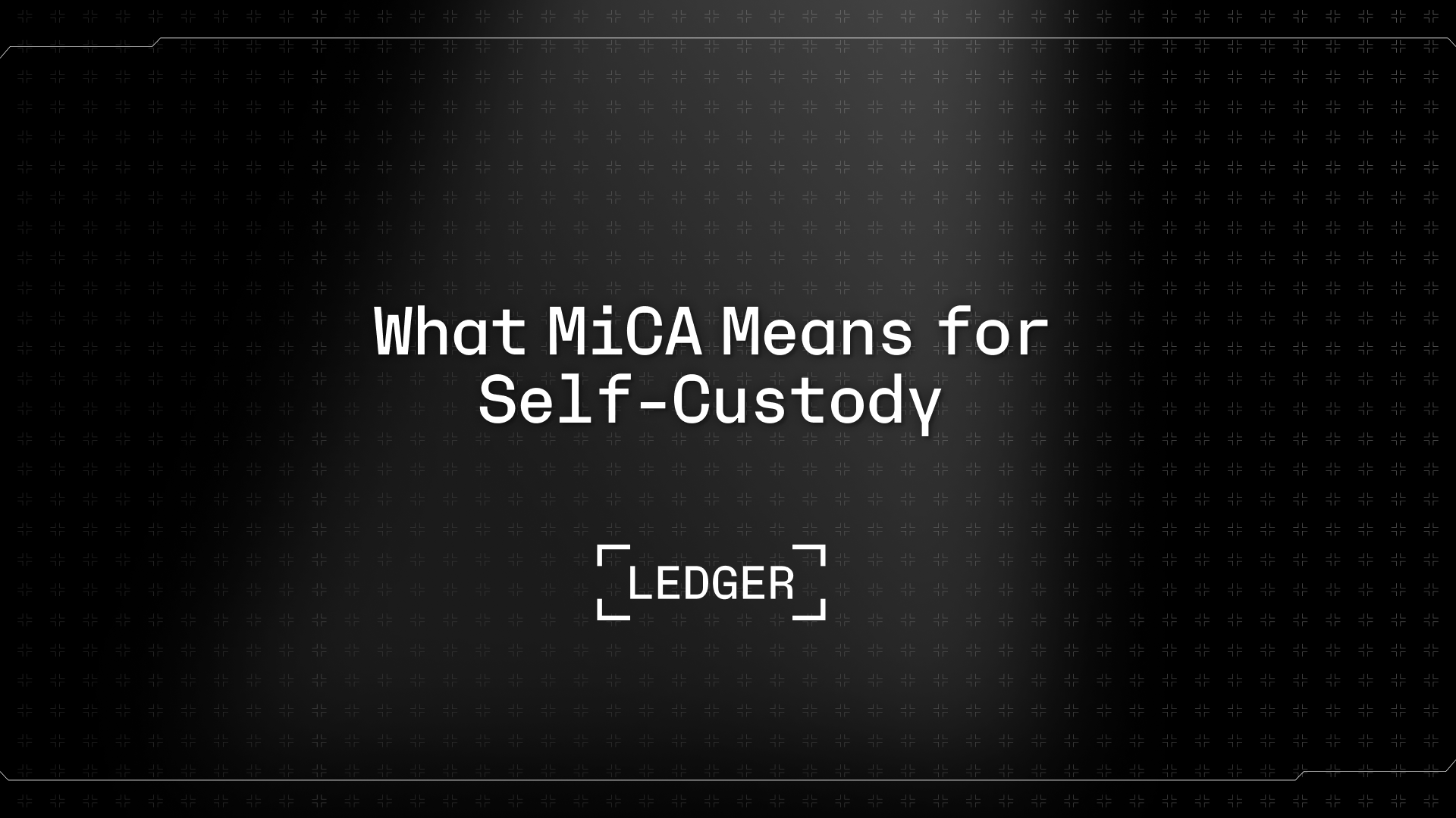 MiCA is Live: What Does True Asset Ownership Mean?