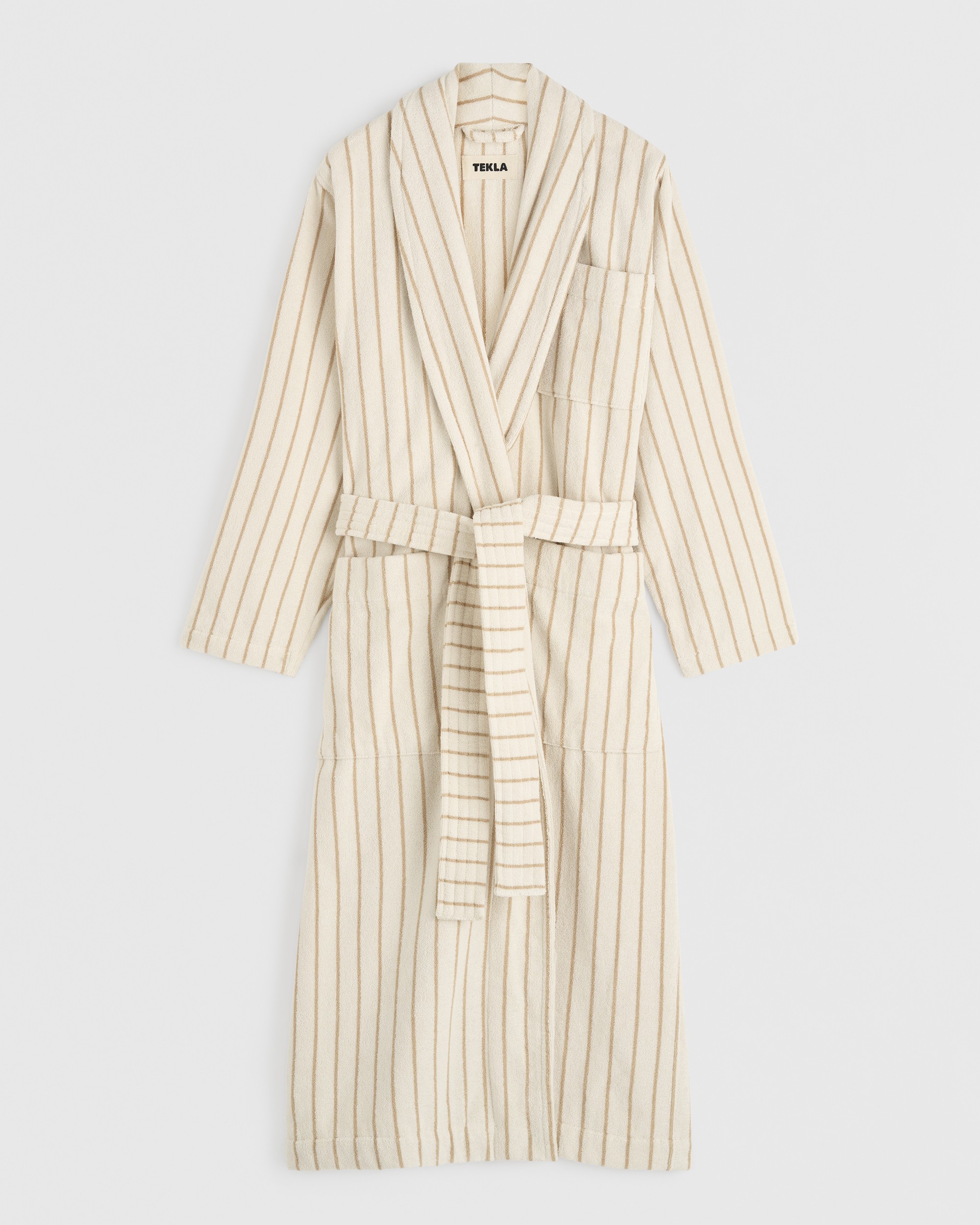 Sienna Stripes Terry classic bathrobe