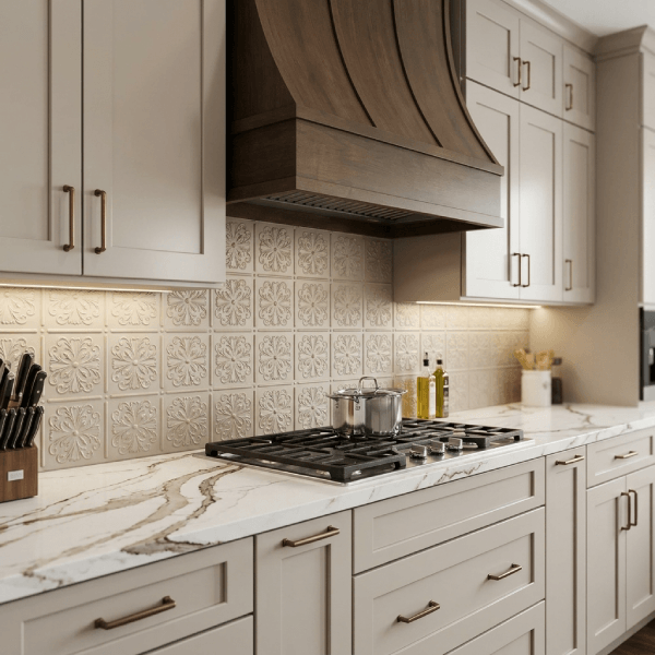 Kitchen wall backsplash