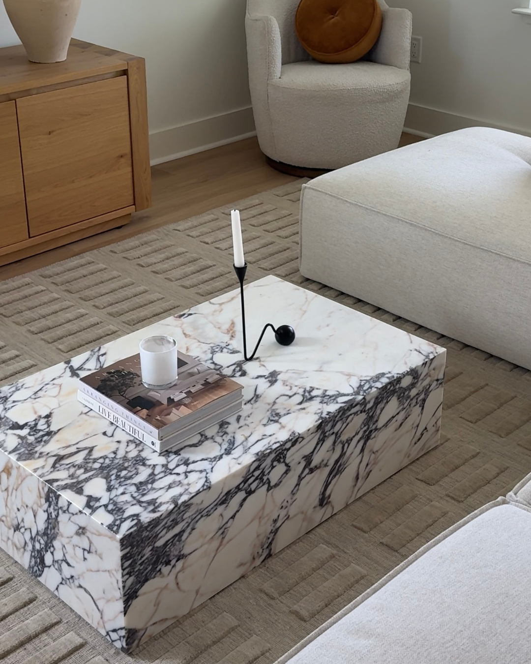 Copenhagen Marble Coffee Table