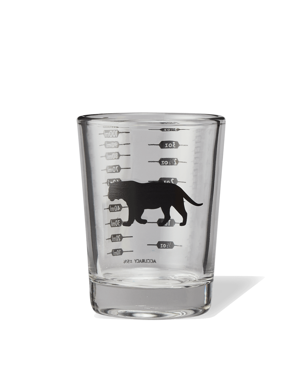 Image of 4 oz. Equator Tiger Espresso Shot Glass