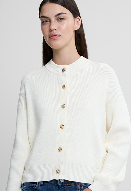 Milano Mozart Knit Button Down Cardigan