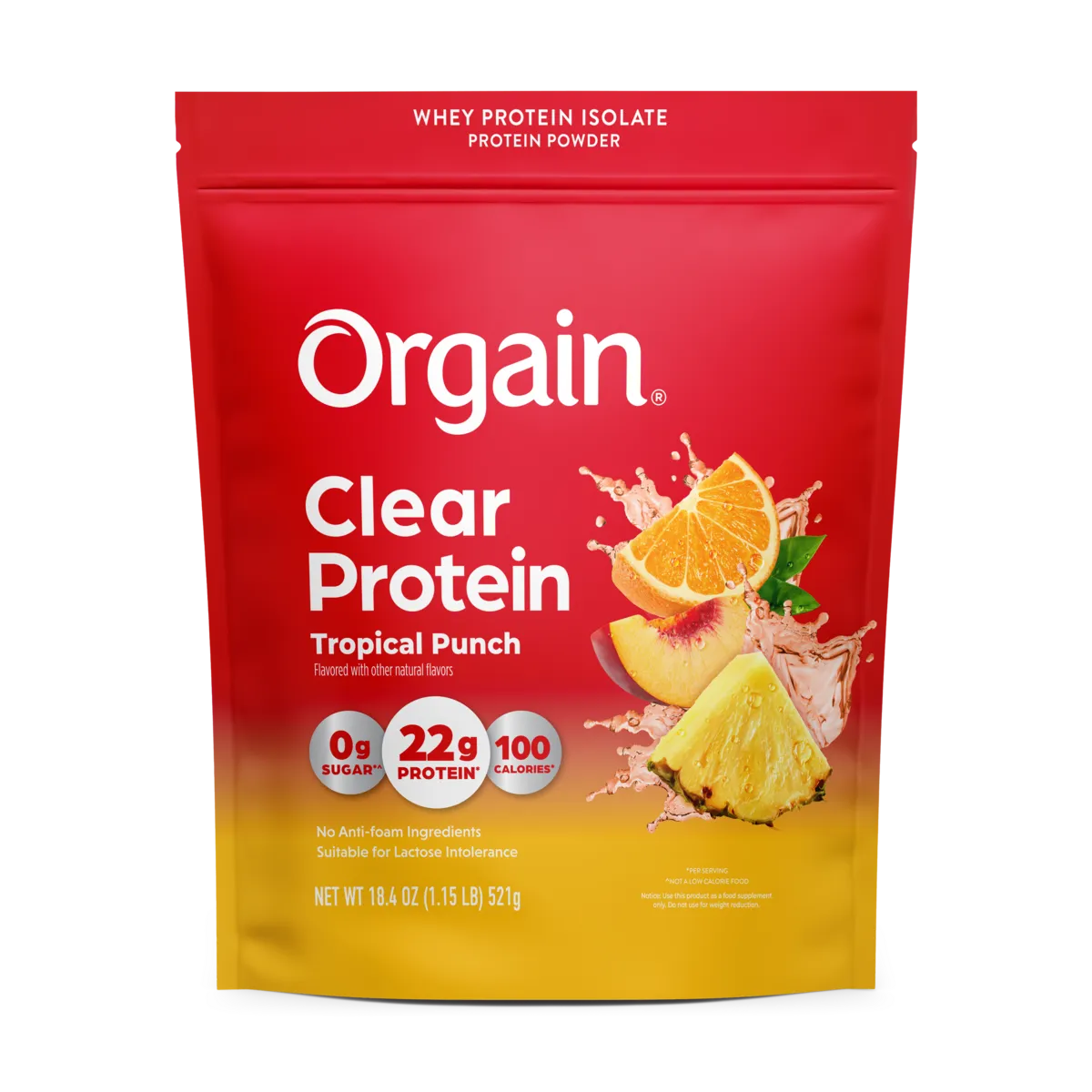 Image of Clear Protein Powder - Tropical Punch
