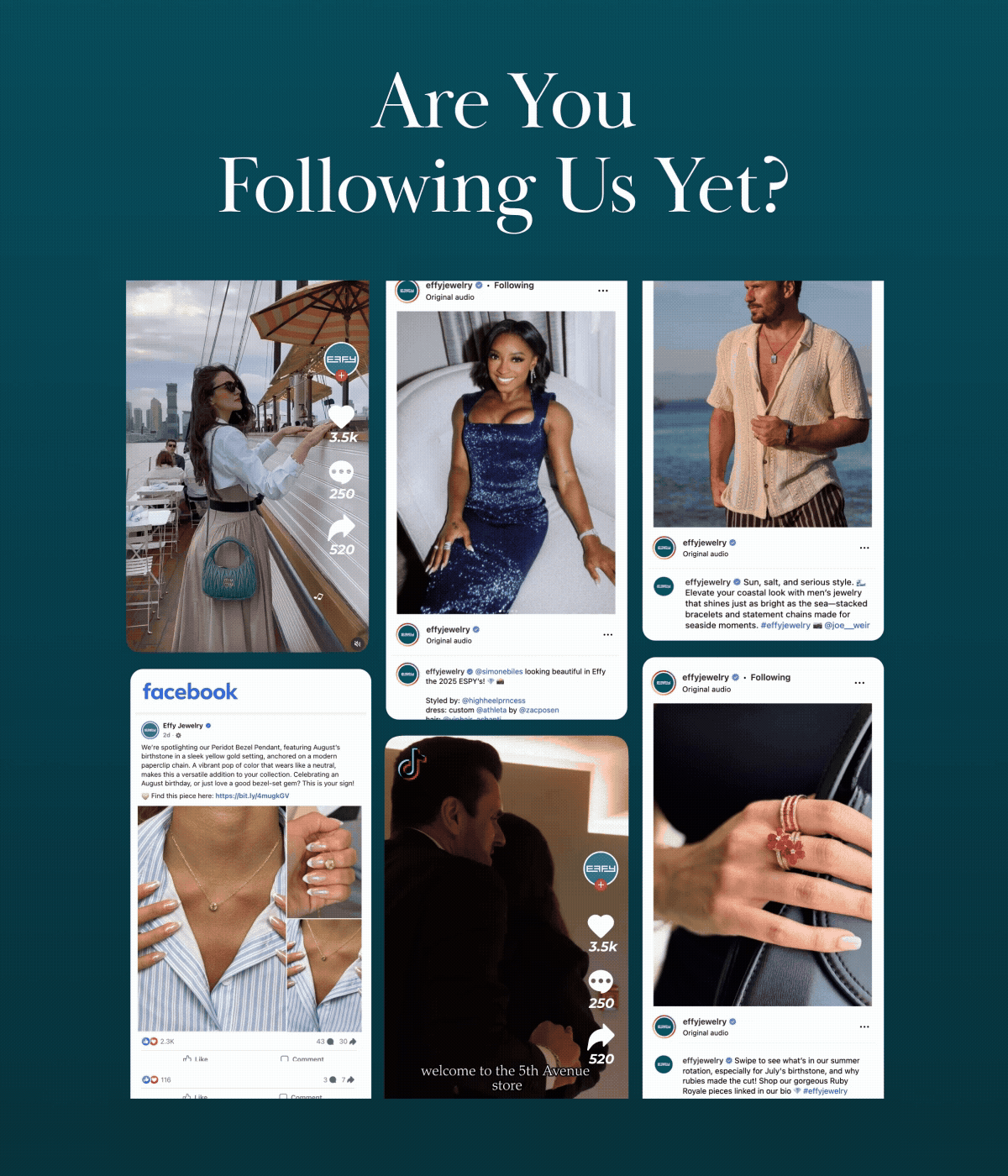 Are You Following Us Yet?
