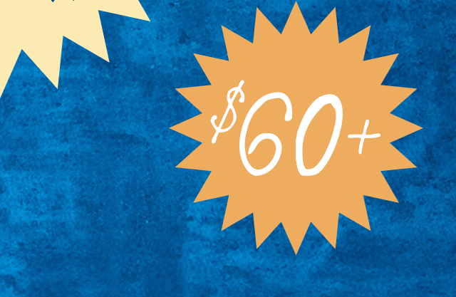 Shop Sale $60+