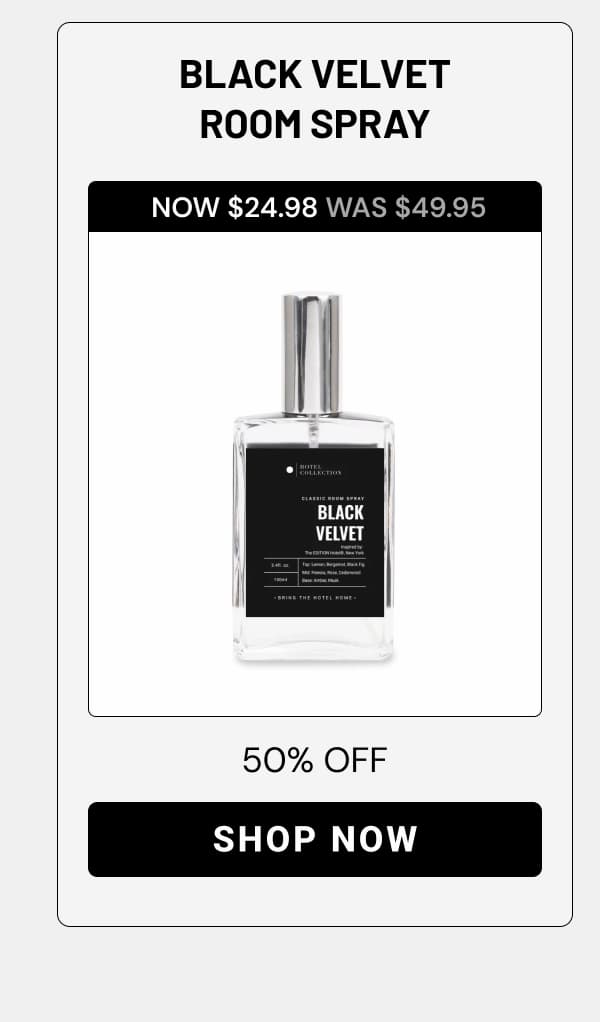 BLACK VELVET ROOM SPRAY