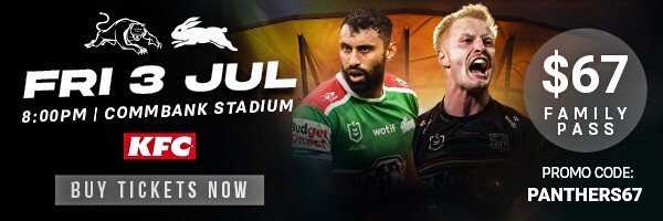 Secure your tickets to Panthers v Rabbitohs