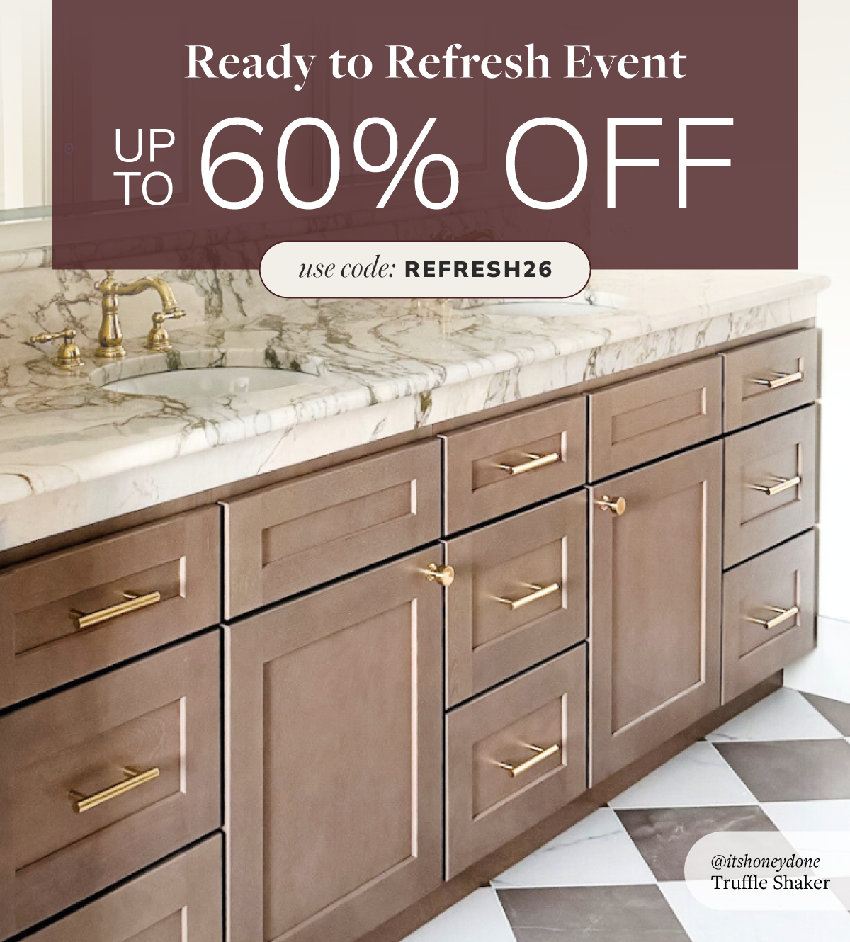 Ready to Refresh Event - Save up to 60% off