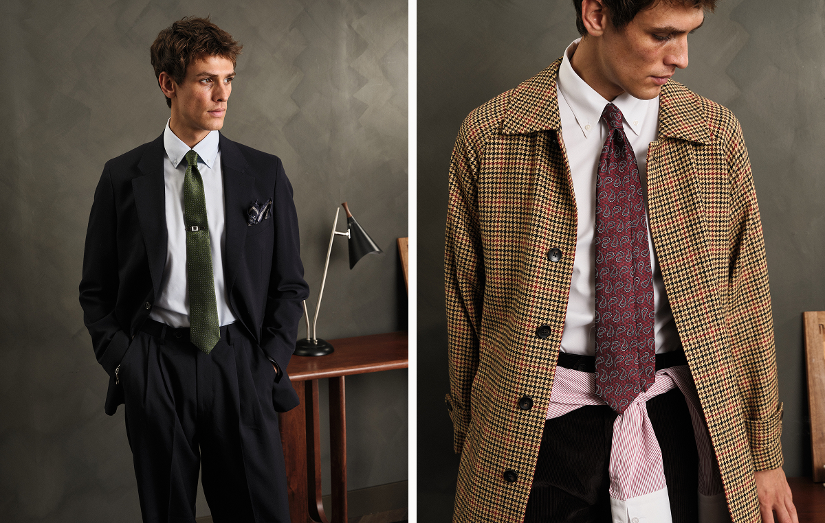From bold retro prints to subtle details—discover our September Edit featuring woven silk ties and printed silk pocket squares in the season’s must-have paisleys.
