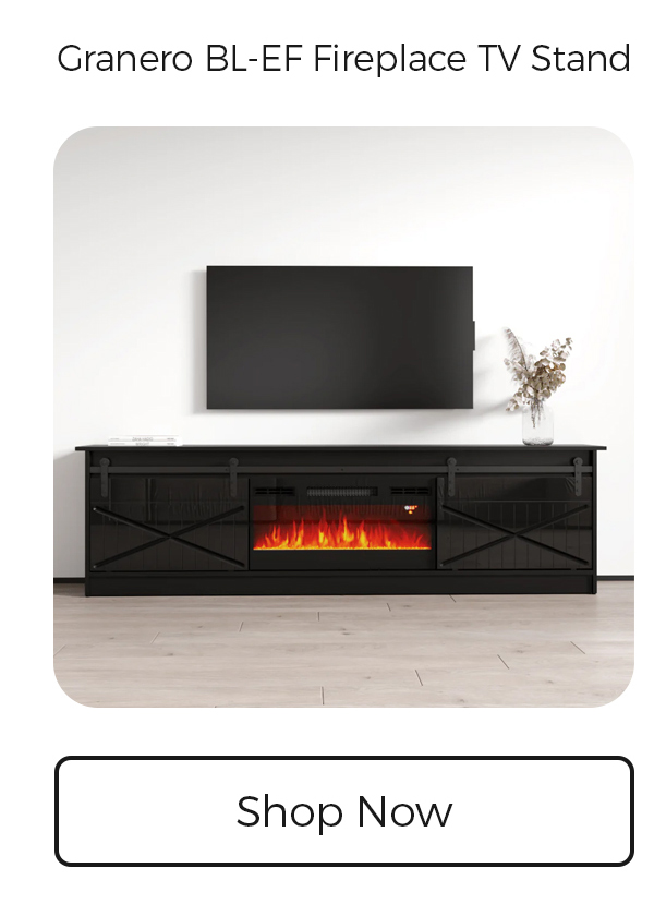 Granero BL-EF Fireplace TV Stand