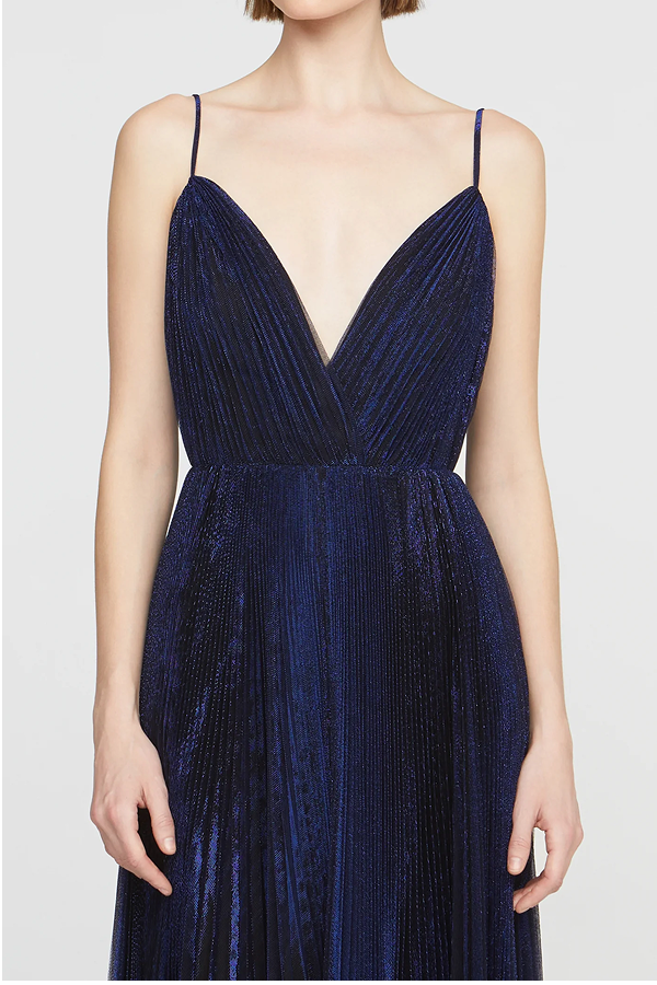 Zellie Crystal Jersey Gown