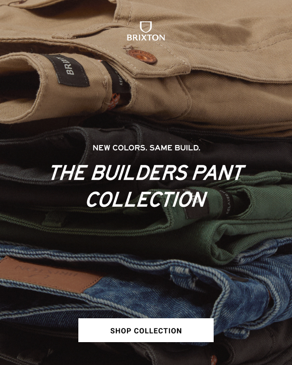 New Builders Pants, Shop Men's Pants