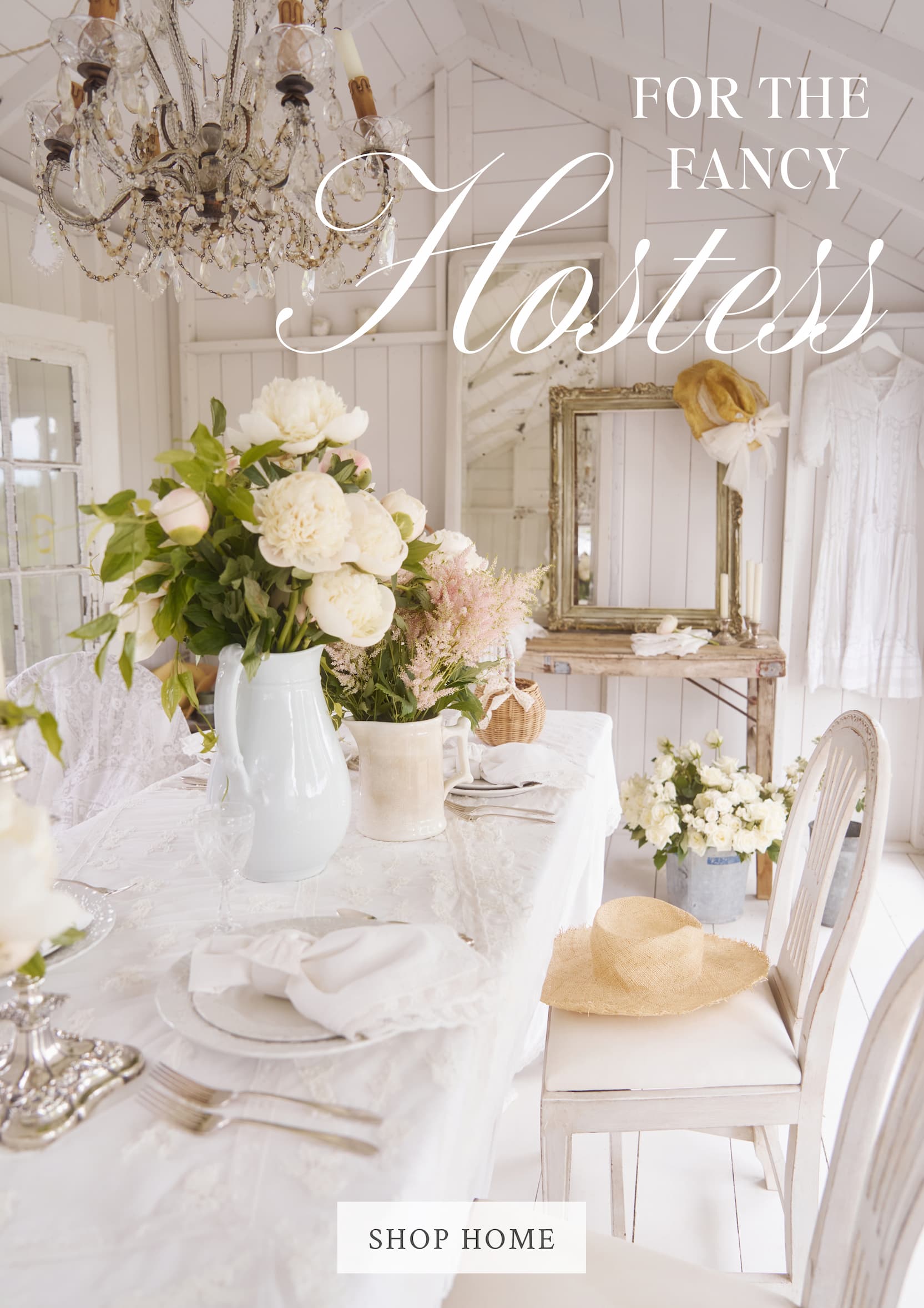 FOR THE FANCY HOSTESS <SHOP HOME>