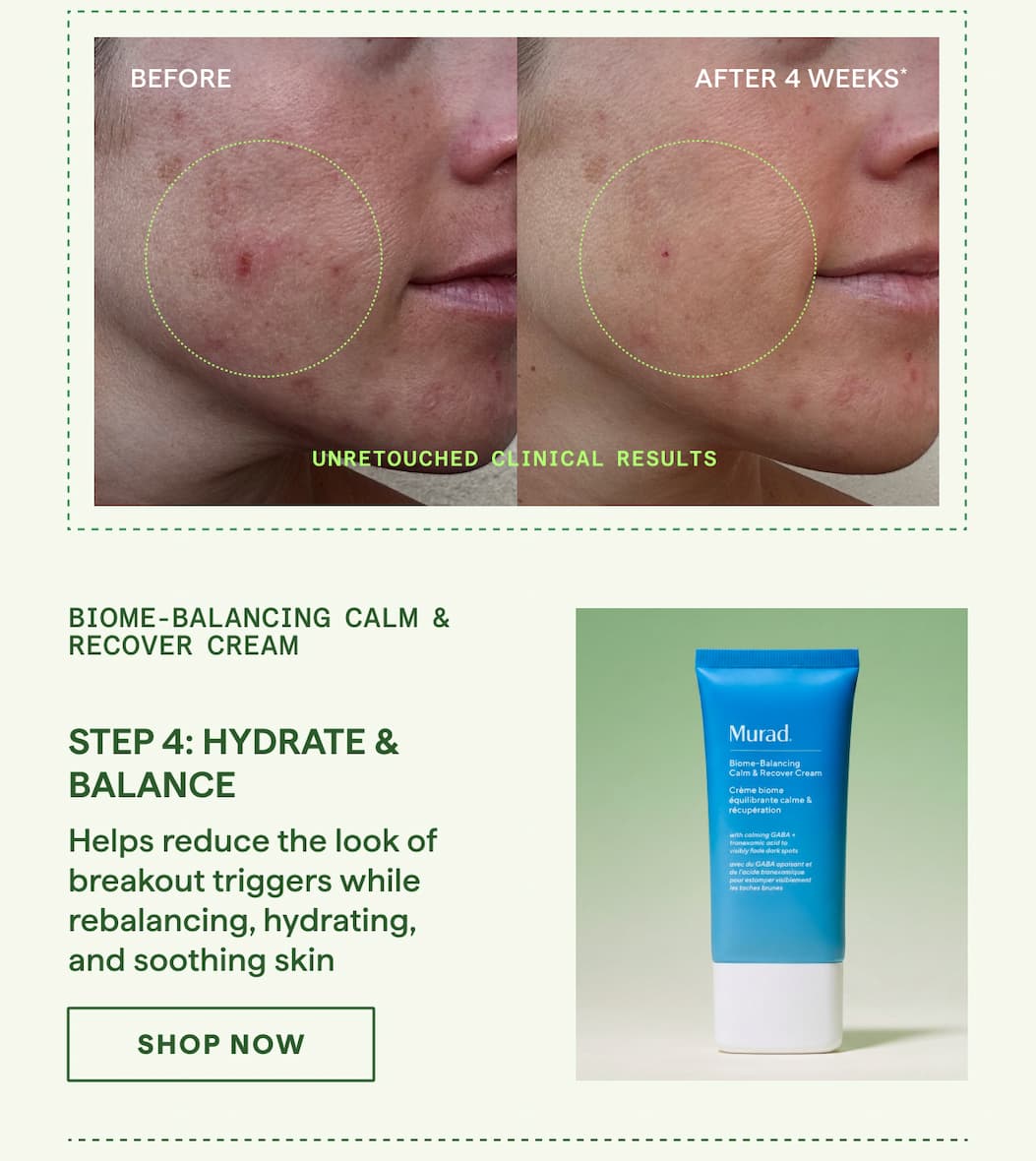 Step 4: Hydrate & Balance Biome-Balancing Calm & Recover Cream shop now