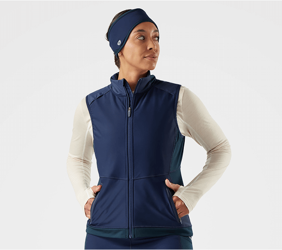 Women's Active Fleece Wind Insulated Vest