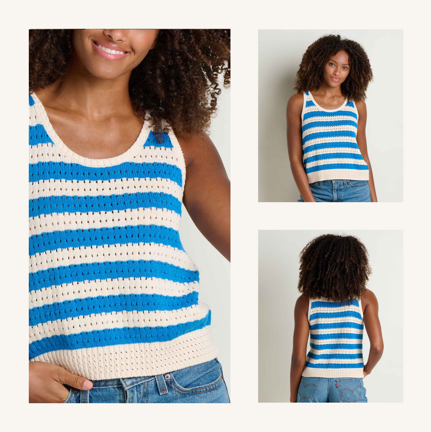 Bianca Pointelle Tank