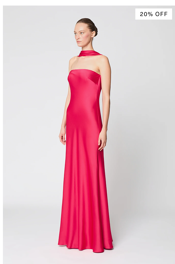 VALI CREPE GOWN
