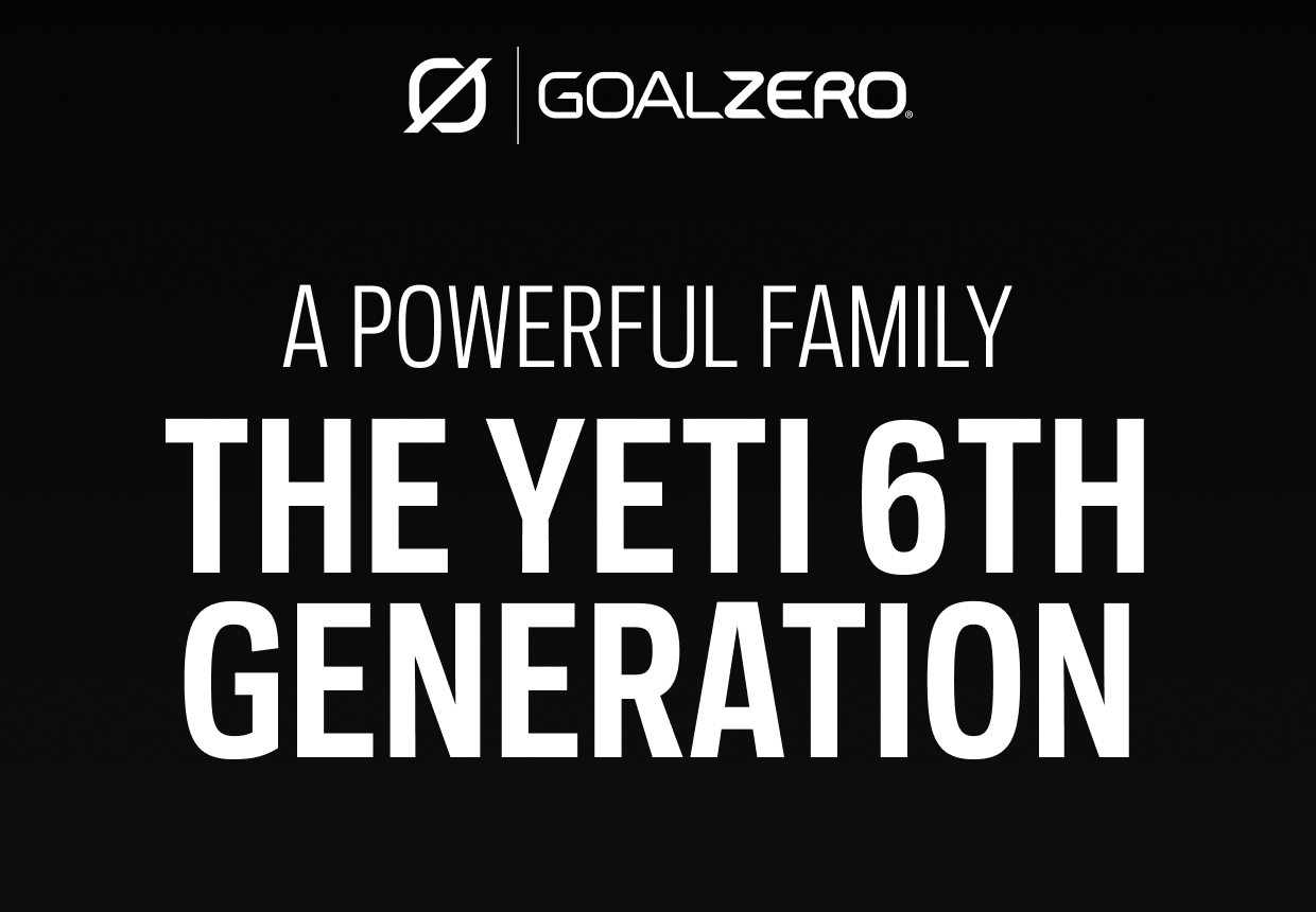 Meet the Yeti 6th Generation Family