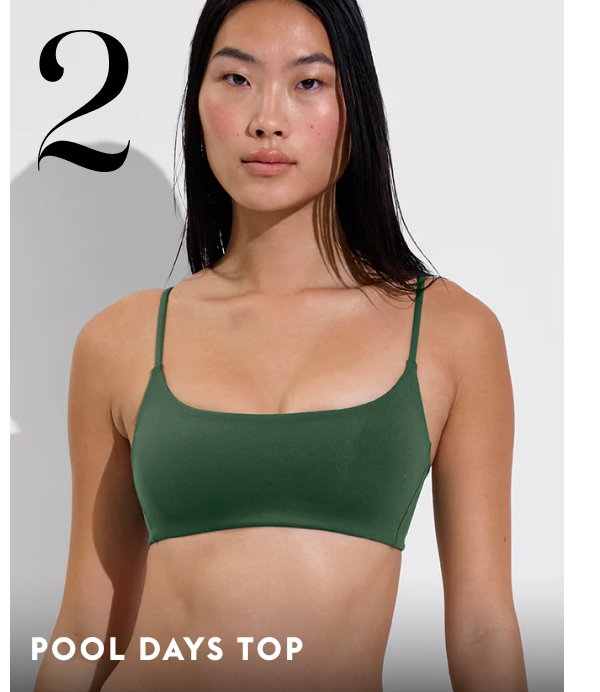 Pool Days Top Tropics