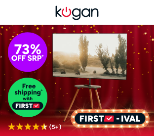 Kogan Lovenstad Studio TV Stand for 43"-65" TVs Product Image