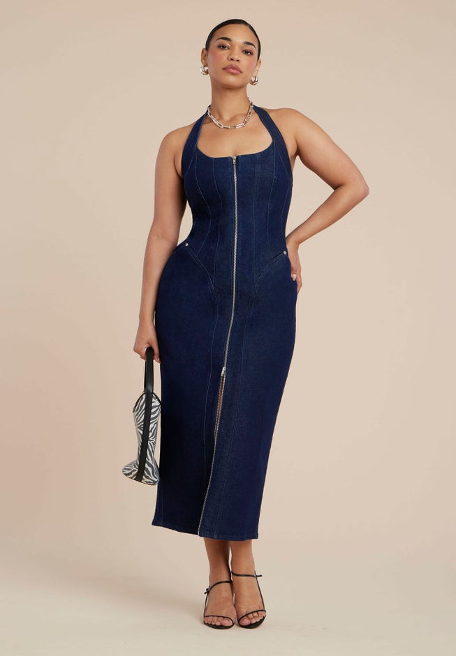 Denim Corset Dress