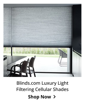Blinds.com Luxury Light Filtering Cellular Shades | Shop Now >
