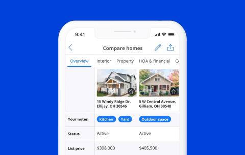 compare homes