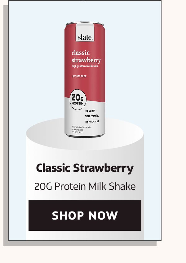 Classic Strawberry Shake 20G | SHOP NOW