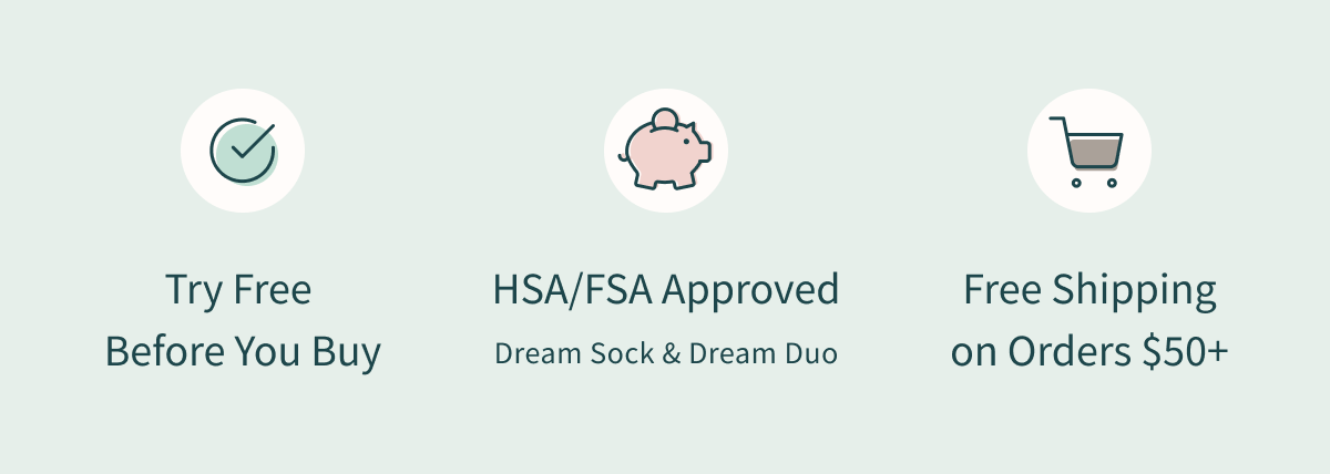Try Free Before You Buy | HSA/FSA Approved | Free Shipping on Orders $50+