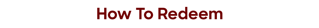 Two Ways to Redeem