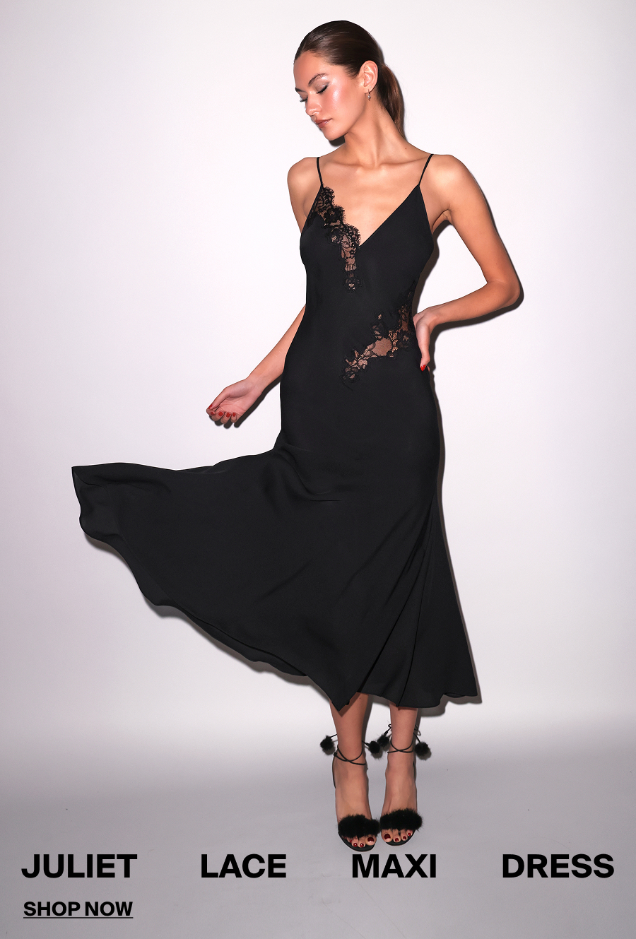 Juliet Lace Maxi Dress