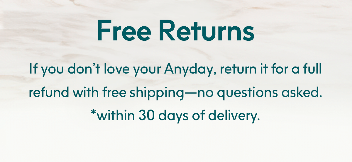 Free returns