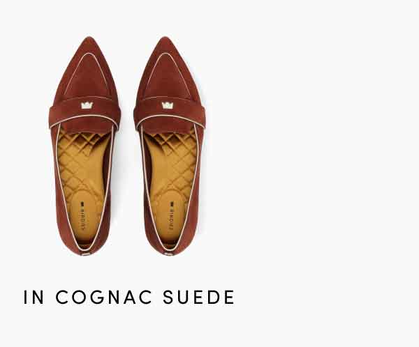 Cognac Suede