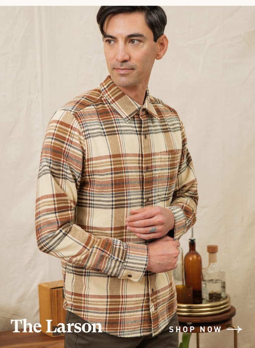 Larson Latte Plaid