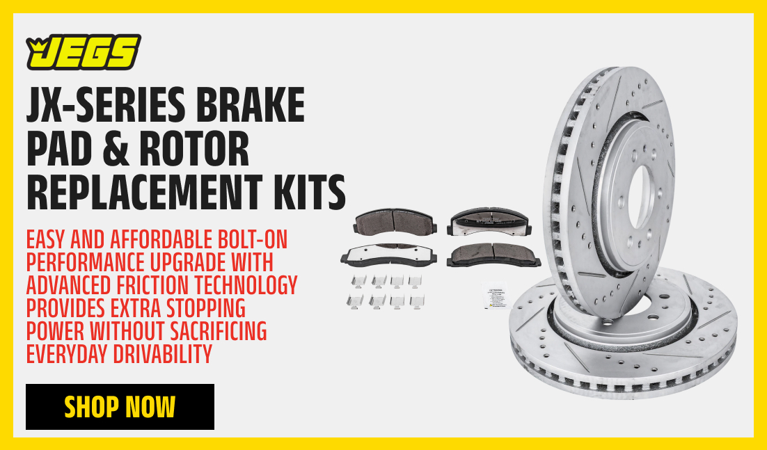 JX-Series Brake Pad & Rotor Replacement Kits