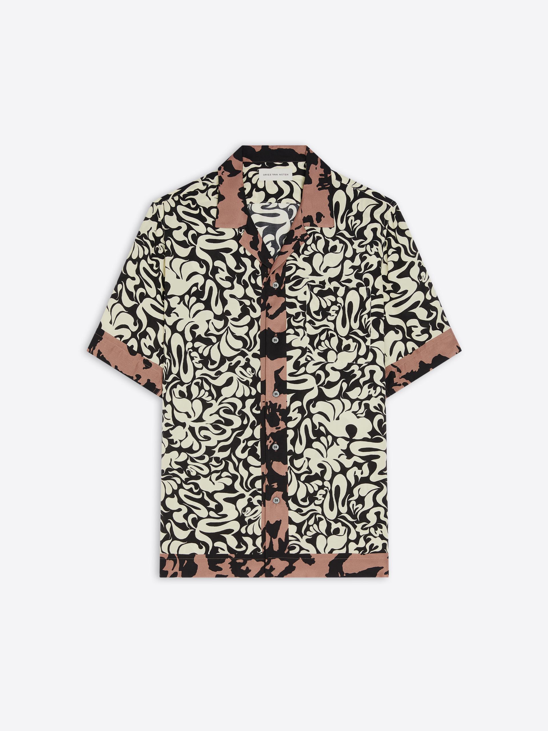 Boxy Viscose Shirt - Dries Van Noten