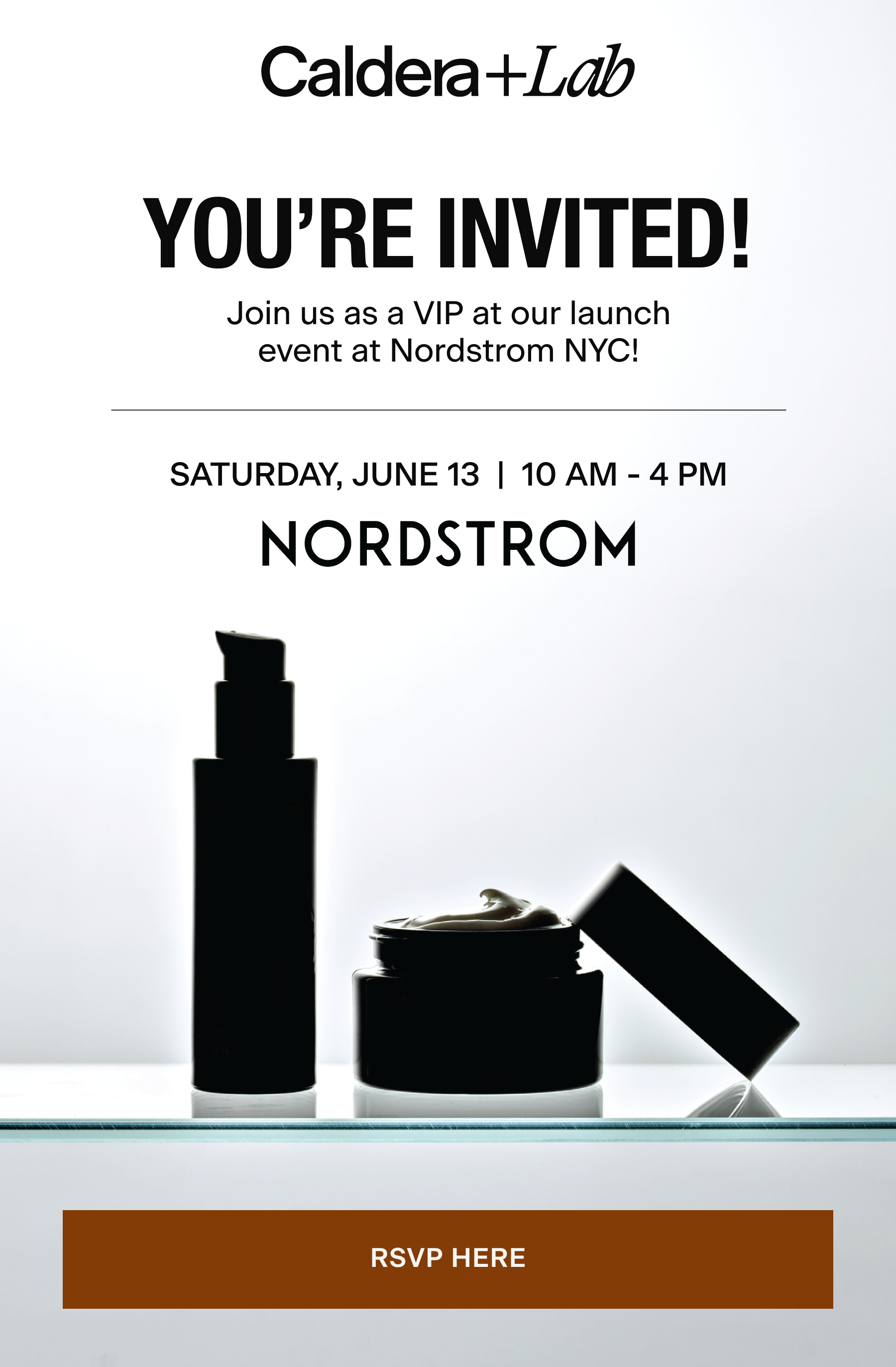 YOU'RE INVITED | Join us as VIP at our launch event at Nordstrom NYC! Saturday, June 13 | 10 AM - 4 PM