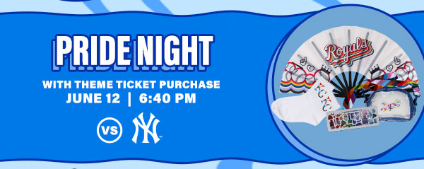 Pride Night - June 12 - Get Tickets