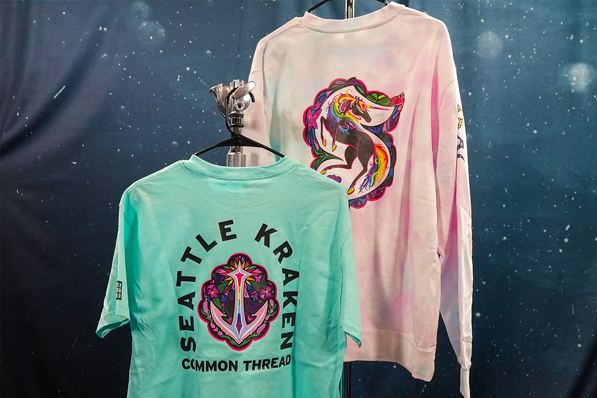 Kraken 2025-26 Pride Merch - Kraken Common Thread