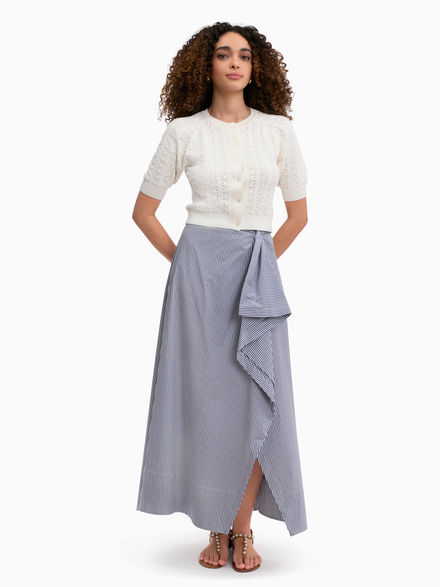 Image of Joselene Poplin Skirt