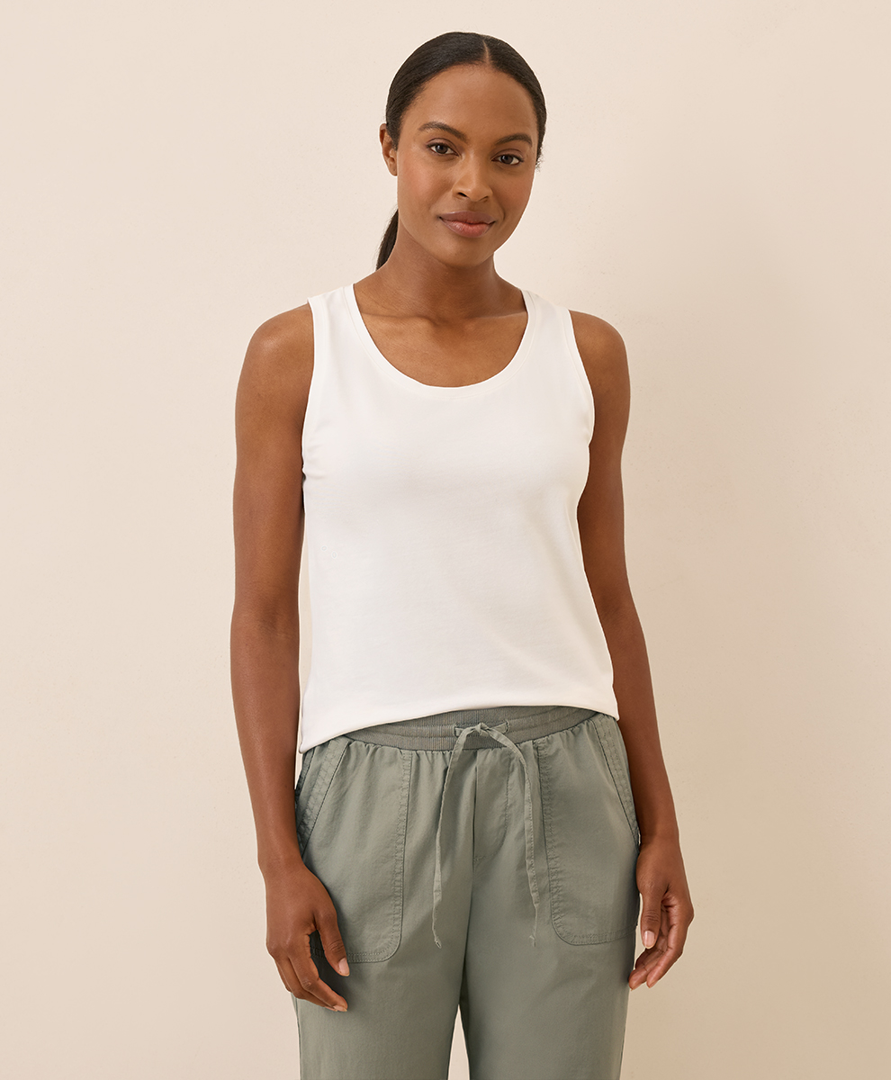Image of Women's Luxe Stretch Jersey Tank