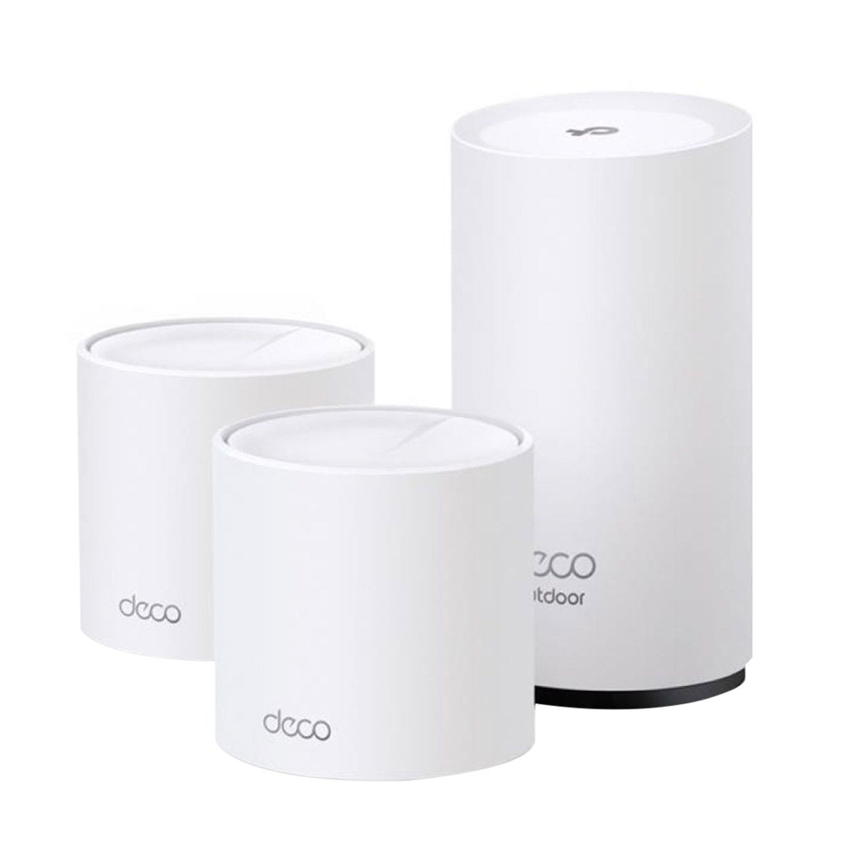 Deco AX3000 Wi-Fi 6 Dual-Band Whole-Home Mesh System Indoor/Outdoor 3-Pack